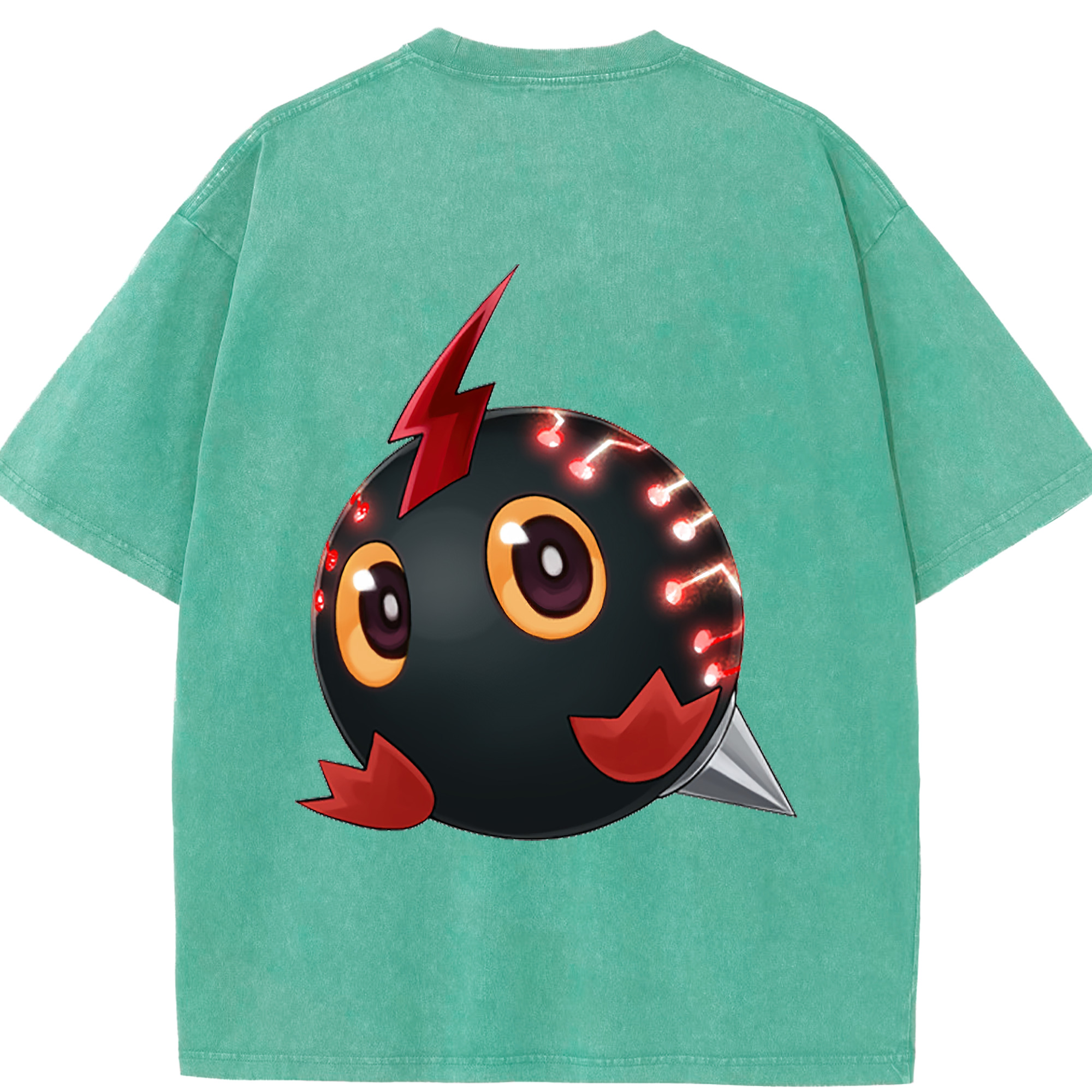 （画像用） 遊☆戯☆王 Yu-Gi-Oh! 綿100% ヴィンテージ風 半袖Tシャツ（背面プリント）